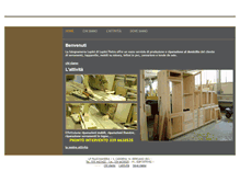 Tablet Screenshot of falegnamerialupini.com